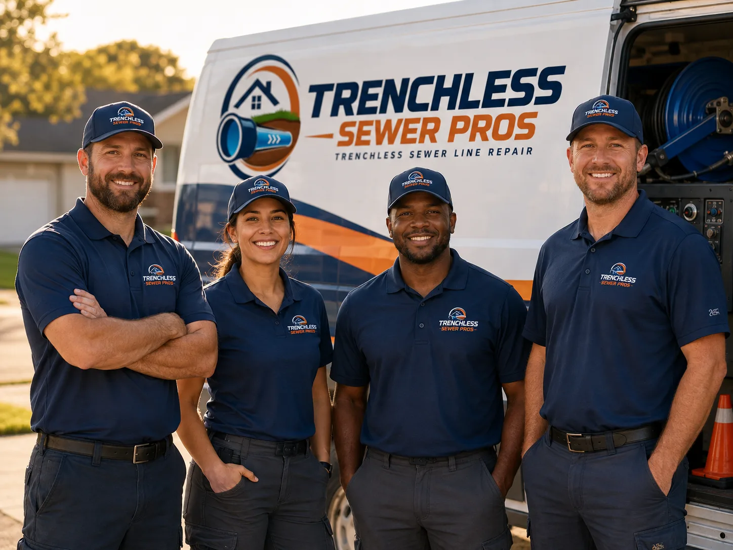 Trenchless Sewer Repair company in Ernul, NC